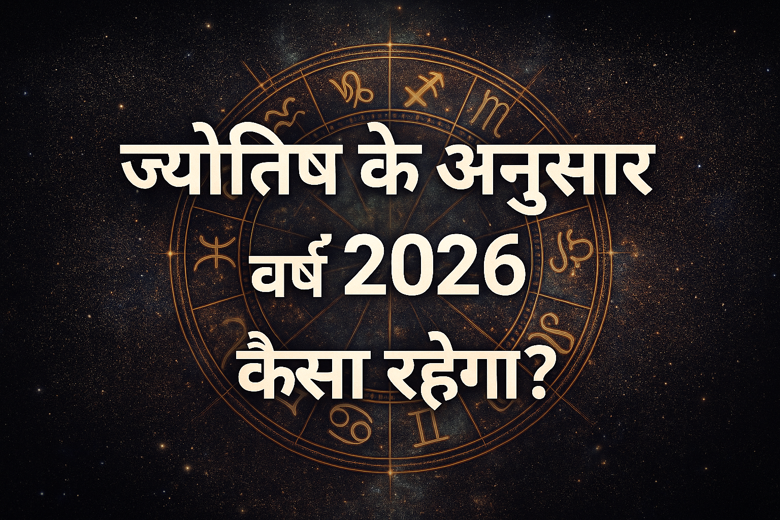 ज्योतिष के अनुसार कैसे रहने वाला है साल 2026 ? जानिए