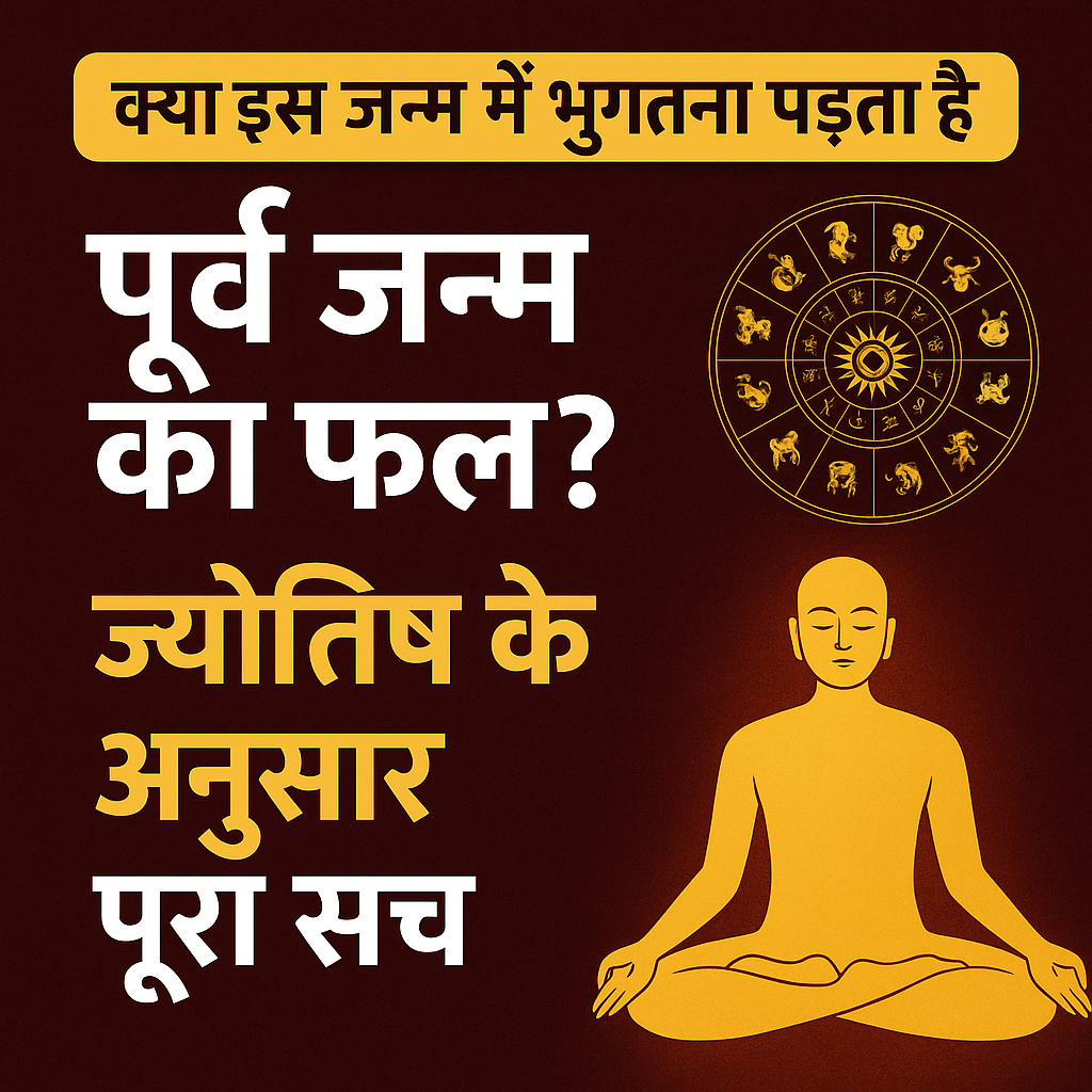 क्या इस जन्म में भुगतना पड़ता है पूर्व जन्म का फल? ज्योतिष के अनुसार जानिए…