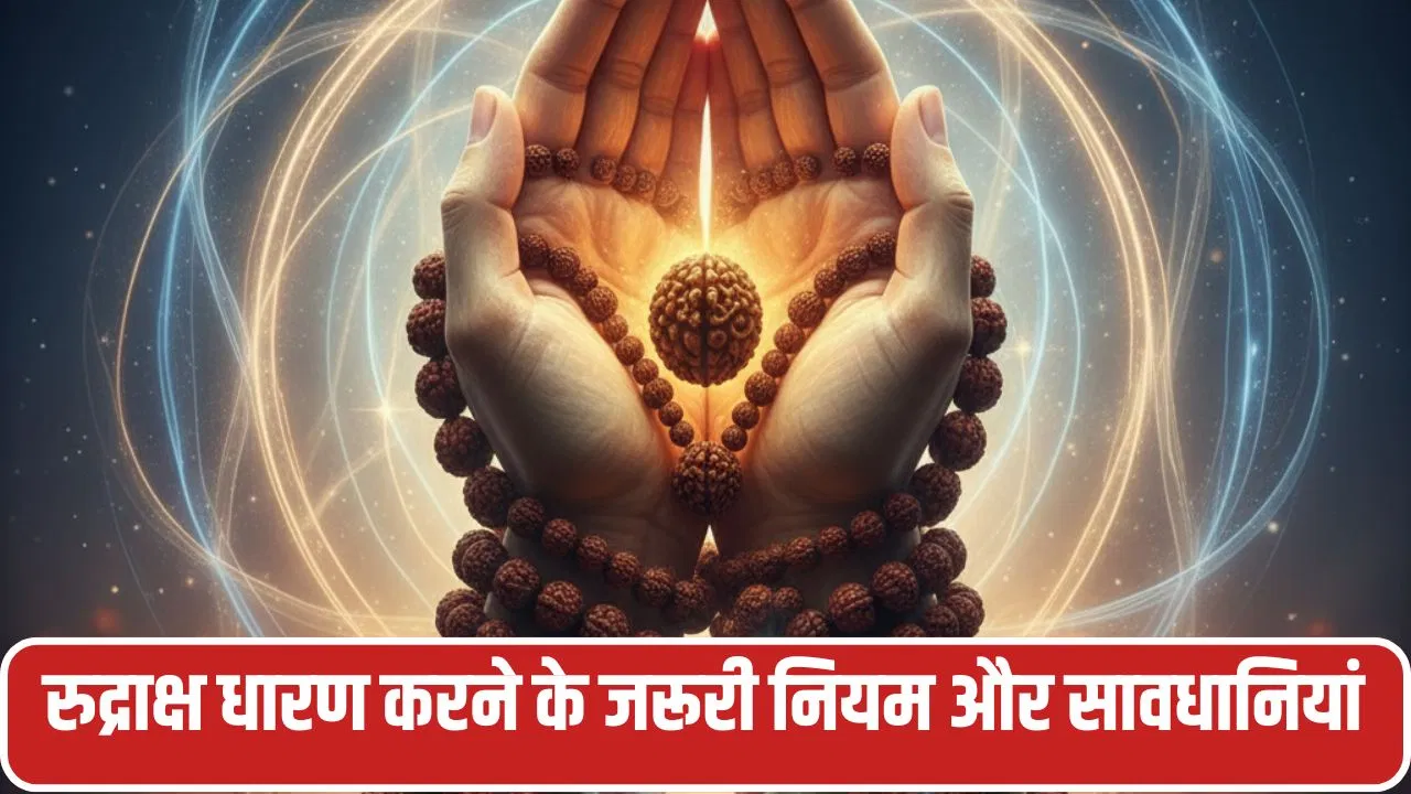 क्या आप सही रुद्राक्ष पहन रहे हैं? जानिए नियम, फायदे और सही तरीका !