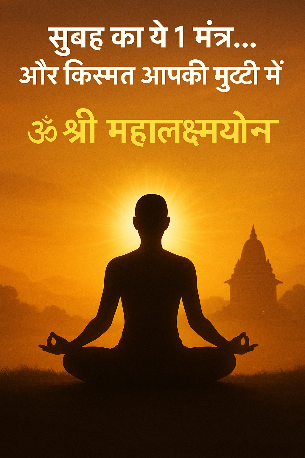 “सुबह का ये 1 मंत्र… और किस्मत आपकी मुट्ठी में!”
